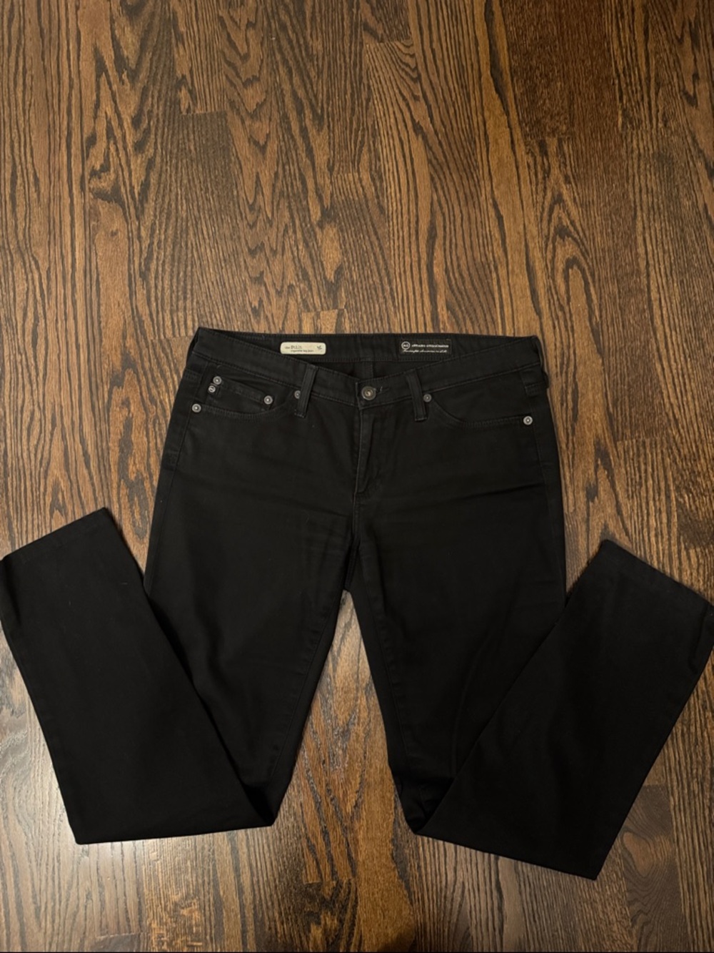 AG jeans the stilt cigarette leg Black Women's Jeans